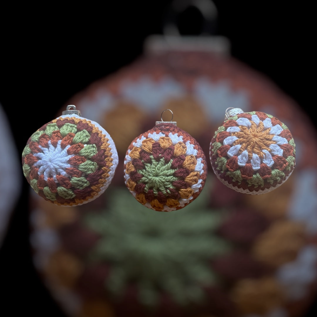 Gehaakte Kerstballen