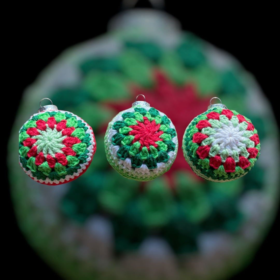Gehaakte Kerstballen