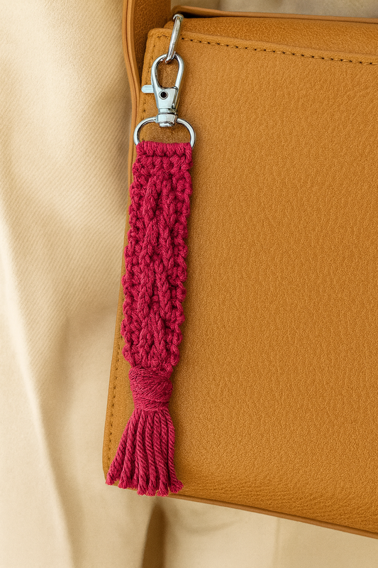 Gehaakte Tassenhanger