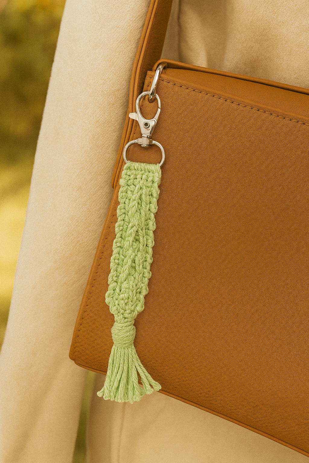 Gehaakte Tassenhanger