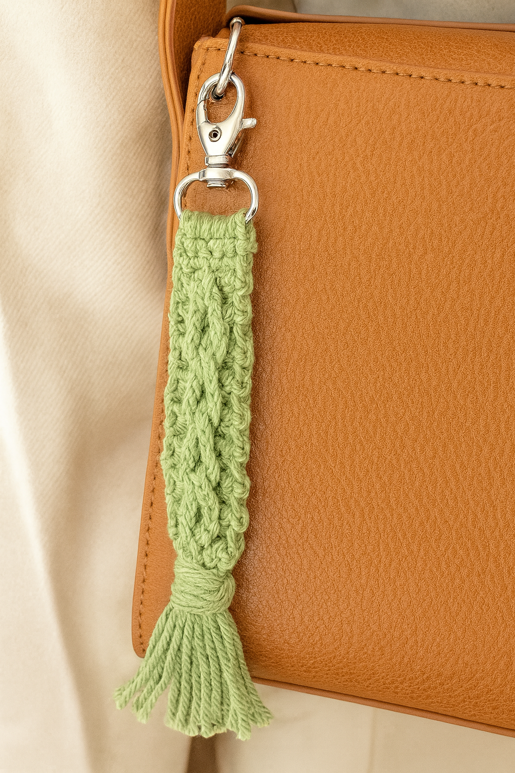 Gehaakte Tassenhanger