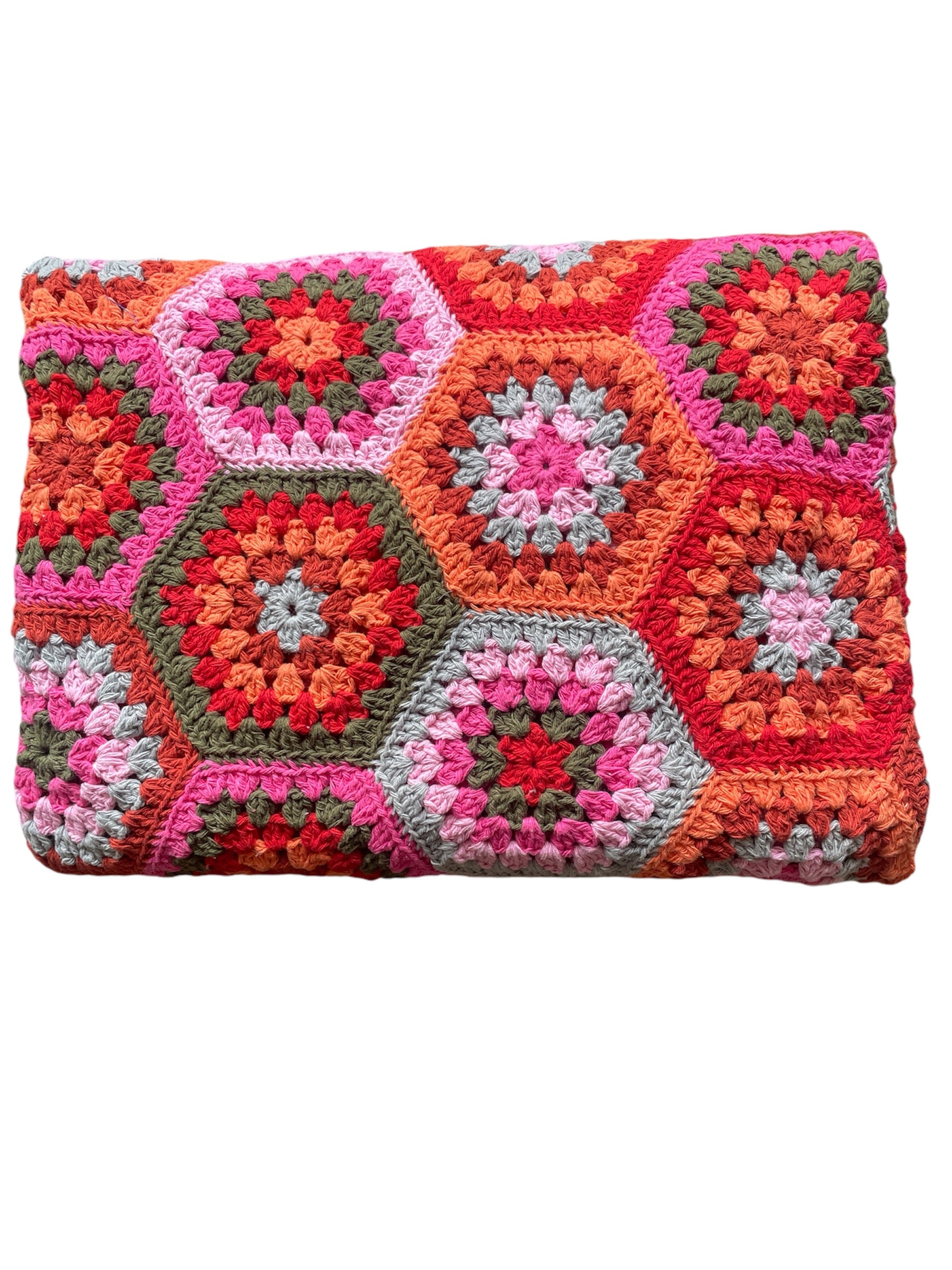 Gehaakte deken granny squares