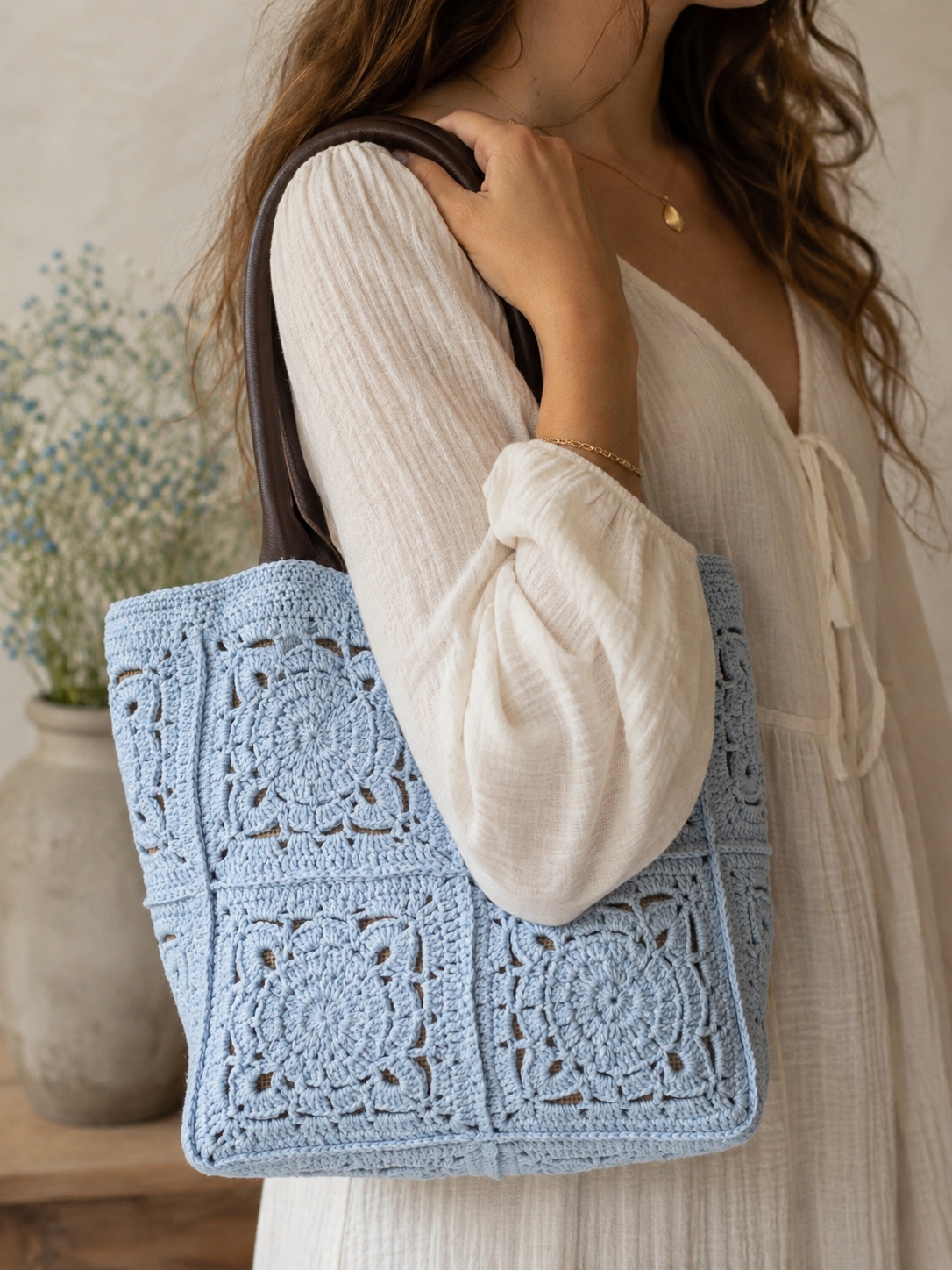 Crochet Bag Granny Squares