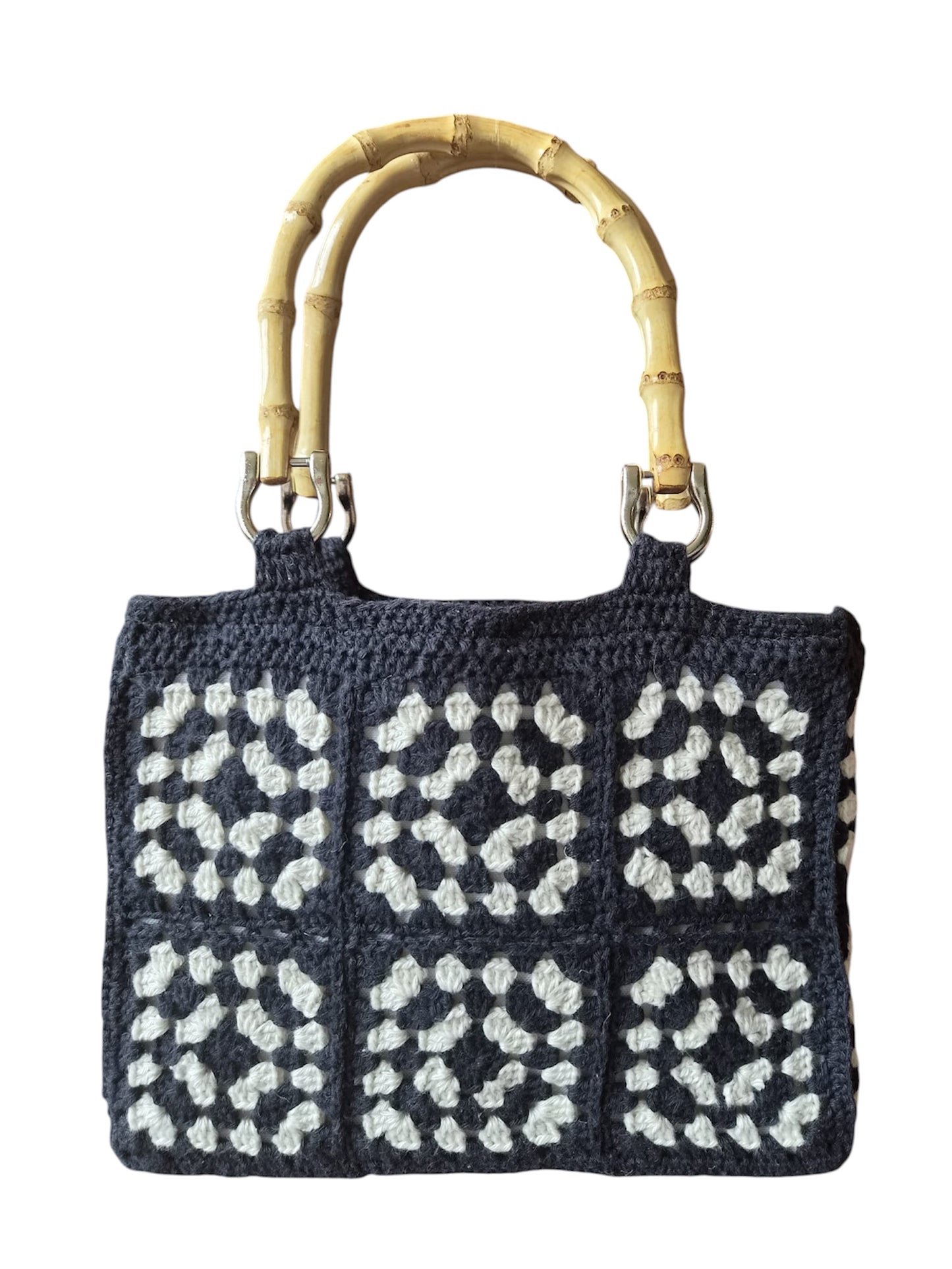 Crochet bag granny squares