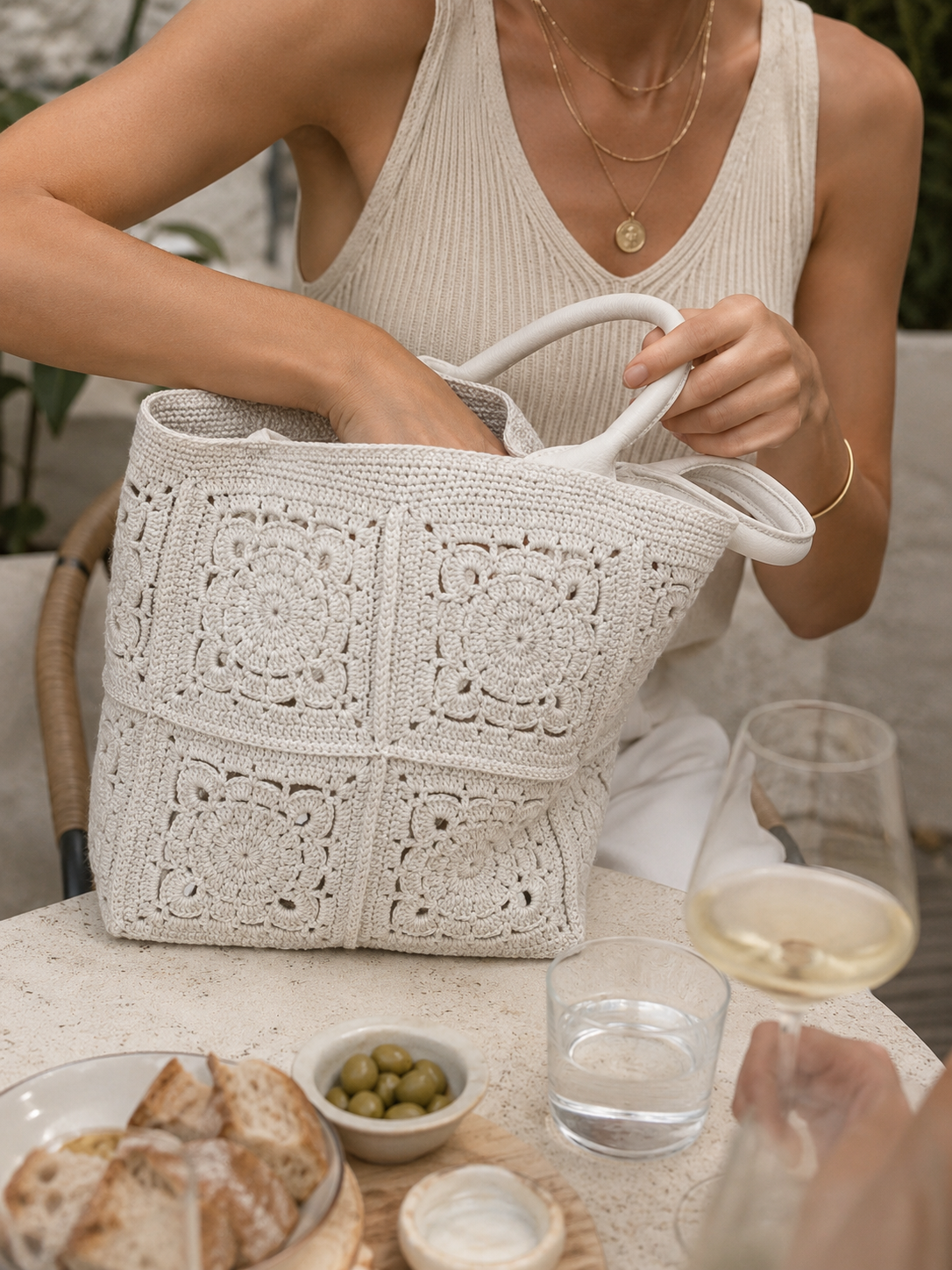 Crochet Bag Granny Squares