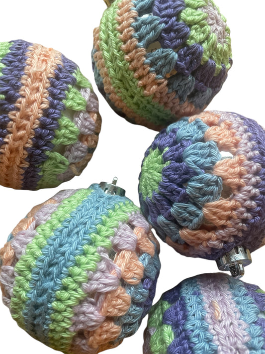 Gehaakte Kerstballen
