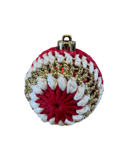 Gehaakte Kerstbal